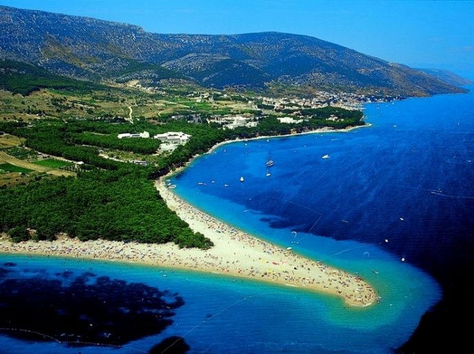 куда поехать на выходные в Европу,лучшие пляжи Европы, где отдохнуть в Европе, куда слетать на выходные в Европе, морской отдых в Европе, пляжный отдых в Европе, пляж Золотой Рог в Хорватии,пляж Золотой Рог в Хорватии как добраться
