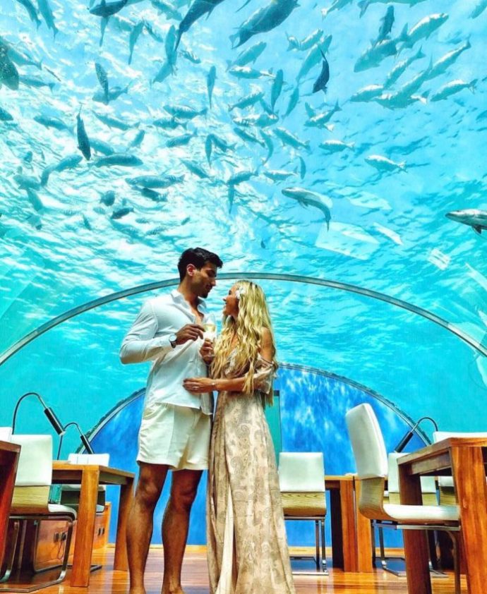 Подводный ресторан на Мальдивах «Per Aquum»