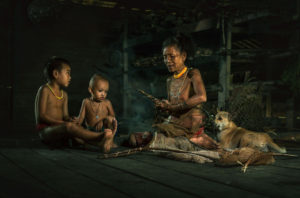 фото дикого племени, индонезия, ментовайские острова