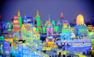 куда поехать на выходные, харбин китай, фестиваль снега и льда в харбине, фестиваль снега и льда в китае, фестиваль снега и льда