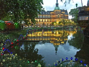 куда поехать на выходные, парк тиволи копенгаген, сады тиволи копенгаген, самый посещаемый парк европы, достопримечательности копенгагена