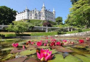 Замок Данробин (Dunrobin Castle) Шотландия, куда поехать на выходные в Шотландии, куда поехать на выходные в Европе, куда слетать на выходные в Европу, Соколиная охота в Европе, соколиная охота посмотреть