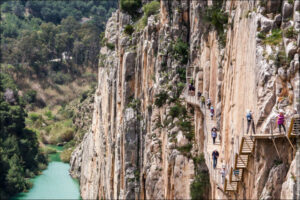куда поехать на выходные в Испании, ку поехать на выходные в Европу, куда поехать на майские выходные в Европу, куда на выходные слетать в Европу, Тропа Короля Испания,