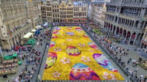 Цветочный ковер в Брюсселе, Цветочный ковер в Брюсселе Бельгия, куда поехать на выходные в Европе, куда слетать на выходные в Европу, куда поехать на выходные в Бельгии, когда цветочный ковер в Брюсселе в 2018 году