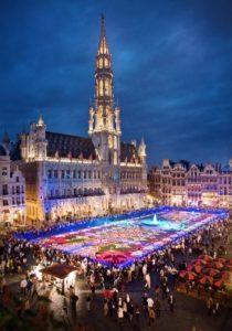 Цветочный ковер в Брюсселе, Цветочный ковер в Брюсселе Бельгия, куда поехать на выходные в Европе, куда слетать на выходные в Европу, куда поехать на выходные в Бельгии, когда цветочный ковер в Брюсселе в 2018 году