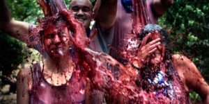 Винные бои в Аро,Винные бои в Испании, куда поехать на выходные в Европу, куда на выходные слетать в Европу, фестивали Испании