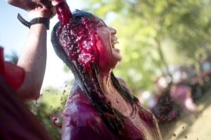 Винные бои в Аро,Винные бои в Испании, куда поехать на выходные в Европу, куда на выходные слетать в Европу, фестивали Испании