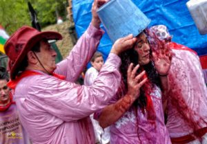 Винные бои в Аро,Винные бои в Испании, куда поехать на выходные в Европу, куда на выходные слетать в Европу, фестивали Испании