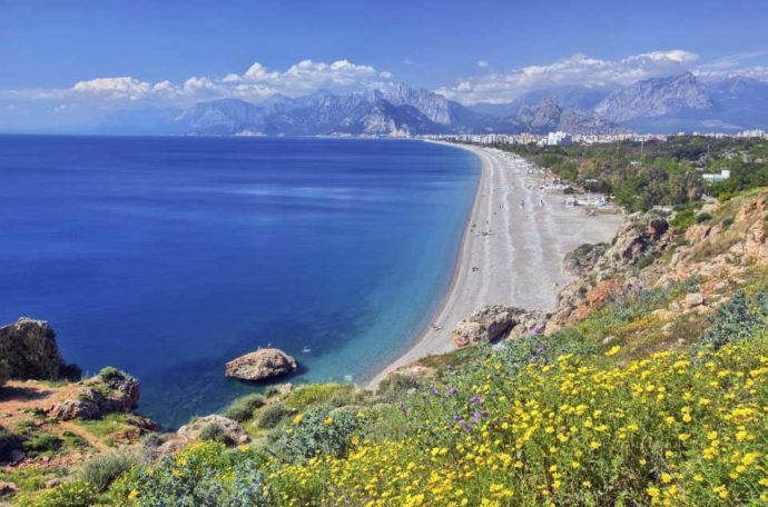 Куда поехать на выходные в Турции на пляж, Самые лучшие пляжи Турции, красивые пляжи Турции, куда поехать в Турции