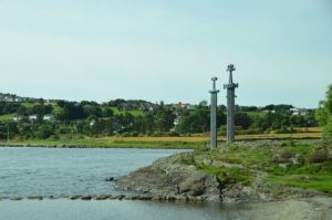Памятник Мечи в камне (Sverd i fjell) в Норвегии