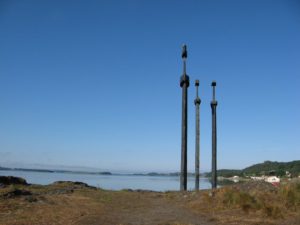 Памятник Мечи в камне (Sverd i fjell) в Норвегии