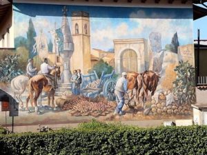 Сад поющих камней Сардинии,Сан Сперате муралес, настенная живопись Сан Сперате, Сан Сперате Сардиния, что посмотреть в Сан Сперате, что посмотреть в Сардинии, куда поехать на выходные в Италии