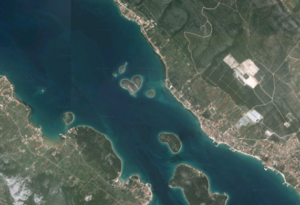 остров Галешняк, Галешняк остров, остров Галешняк координаты