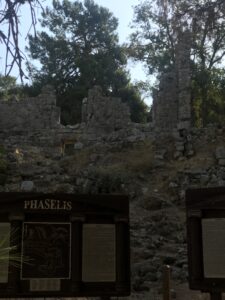 древний город Фазелис, Фазелис древний город в Турции, древний город Фазелис Кемер