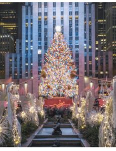 самые красивые новогодние елки в мире