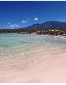 Пляж Элафониси Крит, пляж Элафониси как добраться, пляж Элафониси на карте, розовый пляж Элафониси Крит