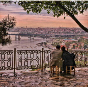 кафе холм пьер лоти стамбул