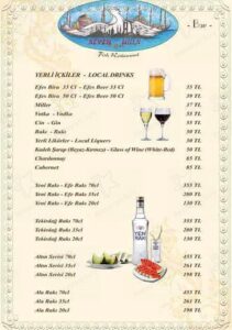 ресторан в Стамбуле на крыше с чайками, видовый ресторан в Стамбуле Seven Hills