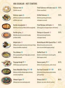 ресторан в Стамбуле на крыше с чайками, видовый ресторан в Стамбуле Seven Hills