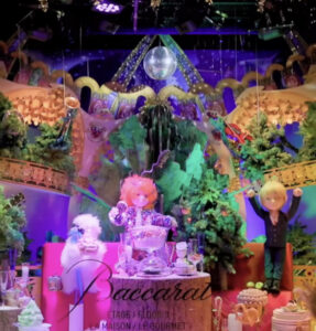 елка в галереи лафайет, Galeries Lafayette Париж 2022