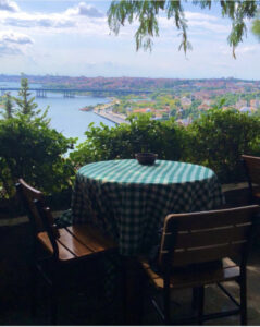 Холм Пьер Лоти, кафе, Пьер Лоти, смотровая площадка Пьер Лоти, Вид с холма Пьер Лоти