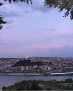 Холм Пьер Лоти, кафе, Пьер Лоти, смотровая площадка Пьер Лоти, Вид с холма Пьер Лоти