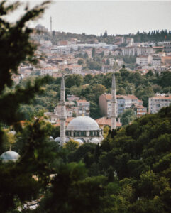 Холм Пьер Лоти, кафе, Пьер Лоти, смотровая площадка Пьер Лоти, Вид с холма Пьер Лоти