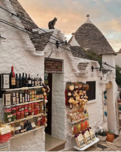 Альберобелло трулли в Италии